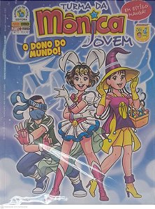 Gibi Nº13 - Turma da Mônica Jovem: o Dono do Mundo Autor Sousa, Mauricio de (2009) [seminovo]