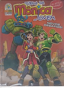 Gibi Nº3 - Turma da Monica Jovem: Novos Desafios! Autor Sousa, Mauricio de (2008) [seminovo]