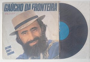 Disco de Vinil Gaiteiro, China e Cordeona - Lp 1988 Interprete Gaúcho da Fronteira (1988) [usado]