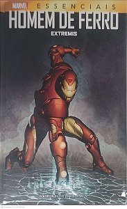 Gibi Homem de Ferro Extremis, Essenciais Autor Ellis, Warren (2021) [seminovo]