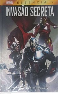 Gibi Invasão Secreta, Essenciais Autor Bendis, Brian Michael (2022) [seminovo]
