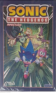 Gibi Vol 4 - Sonic The Hedgehog - Infectado Autor Flynn, Ian (2022) [seminovo]