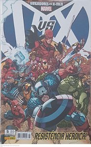 Gibi Vol 5 - Vingadores Vs X-men - Resistencia Heroica Autor Varios (2013) [seminovo]