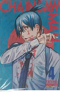 Gibi Vol 4 - Chainsaw Man Autor Fujimoto, Tatsuki (2021) [seminovo]