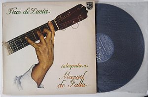 Disco de Vinil Interpreta a Manuel e Falla - Lp 1978 Interprete Paco de Lucía (1978) [usado]