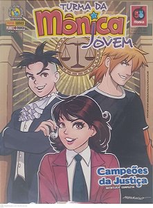 Gibi #62 - Turma da Monica Jovem - Campeões da Justiça Autor Sousa, Mauricio de (2013) [seminovo]