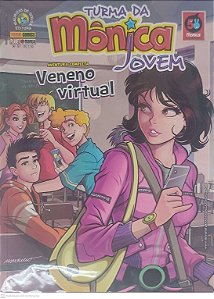 Gibi #57 - Turma da Monica Jovem - Veneno Virtual Autor Sousa, Mauricio de (2013) [seminovo]