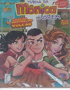 Gibi #41 - Turma da Monica Jovem - Cascão o Mestre do Vulcão Autor Sousa, Mauricio de (2011) [seminovo]