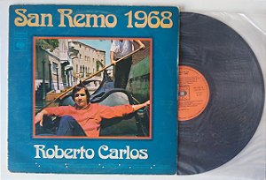 Disco de Vinil San Remo 1968 - Lp 1977 Interprete Roberto Carlos (1977) [usado]