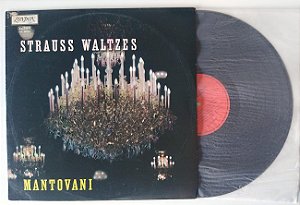 Disco de Vinil Strauss Waltezes - Lp 1981 Interprete Mantovani & Orquestra (1981) [usado]