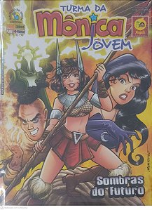 Livro #79 - Turma da Monica Jovem - Sombras do Futuro Autor Sousa, Mauricio de (2015) [seminovo]