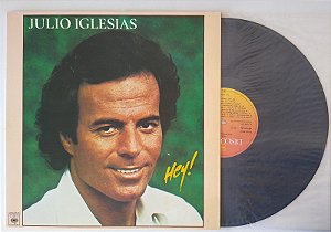 Disco de Vinil Hey! - Lp 1980 Interprete Julio Iglesias (1980) [usado]