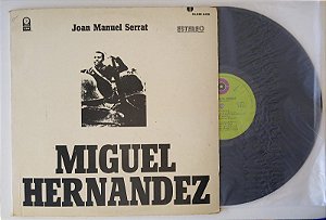 Disco de Vinil Miguel Hernandes - Lp 1972 Interprete Joan Miguel Serrat (1972) [usado]