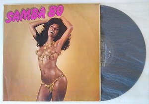 Disco de Vinil Samba 80 - Lp Interprete Vários (1980) [usado]
