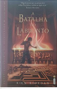 Livro a Batalha do Labirinto Livro 4 Autor Riordan, Rick (2010) [usado]