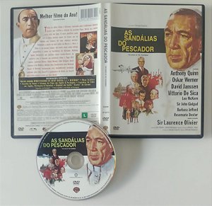 Dvd as Sandálias do Pescador Editora (2010) [seminovo]