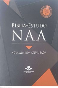 Livro Biblia de Estudo Naa - Nova Almeida Atualizada Autor Varios Autores [seminovo]