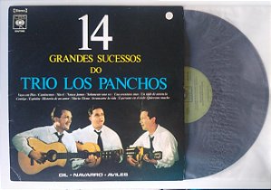 Disco de Vinil 14 Grandes Sucessos - Lp 1975 Interprete Trio Los Panchos (1975) [usado]