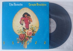 Disco de Vinil Coração Brasileiro - Lp 1983 Interprete Elba Ramalho (1983) [usado]