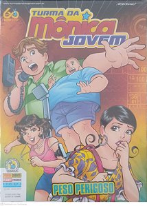 Gibi #37 - Turma da Monica Jovem - Peso Perigoso Autor Sousa, Maurício de (2019) [seminovo]