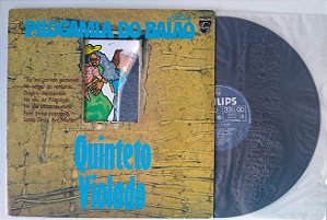 Disco de Vinil Pilograma do Baião - Lp 1979 Interprete Quinteto Violado (1979) [usado]
