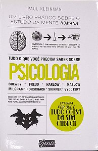 Livro Tudo o que Você Precisa Saber sobre Psicologia Autor Kleinman, Paul (2015) [seminovo]