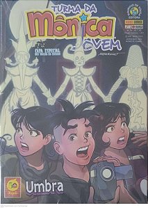 Gibi #74 - Turma da Monica Jovem - Umbra - Capa Especial que Brilha no Escuro! Autor Sousa, Mauricio de (2014) [seminovo]
