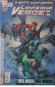 Gibi Nº24 - Lanterna Verde - Meu Amigo, Meu Inimigo Autor Trindade, Levi (2010) [seminovo]