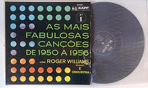 Disco de Vinil as Mais Fabulosas Canções de 1950 À 1956 Interprete Roger Williams [usado]