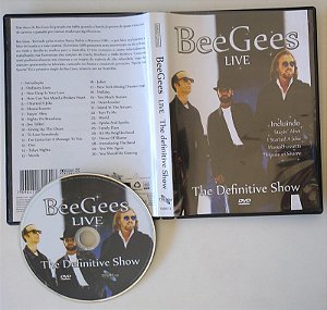 Dvd Bee Gees Live - The Definitive Show Editora (2009) [usado]