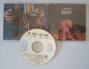 Cd Live Rust [importado] Interprete Neil Young & Crazy Horse (1979) [usado]