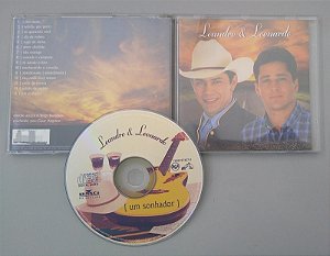 Cd um Sonhador Interprete Leandro e Leonardo (1998) [usado]