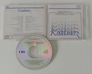 Cd Orquestras Espetaculares Interprete Kostelanetz [usado]