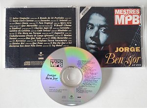 Cd ao Vivo (mestres da Mpb) Interprete Jorge Ben Jor (1993) [usado]