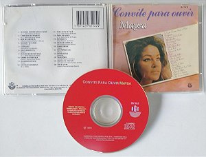 Cd Convite para Ouvir Interprete Maysa (1995) [usado]