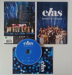 Dvd Roberto Carlos - Elas Cantam Editora [seminovo]