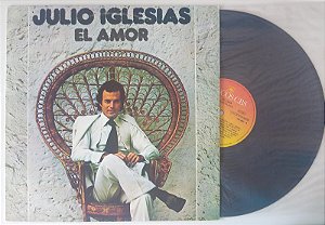 Disco de Vinil El Amor - Lp 1978 Interprete Julio Iglesias (1978) [usado]