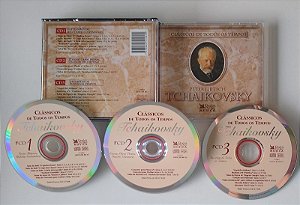 Cd Clássicos de Todos os Tempos (3 Discos) Interprete Tchaikovsky [usado]