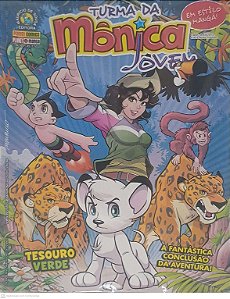Gibi #44 - Turma da Monica Jovem - Tesouro Verde Autor Sousa, Mauricio de (2012) [seminovo]