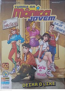 Gibi #50 - Turma da Monica Jovem - Deixa o Like Autor Sousa, Mauricio de (2021) [seminovo]