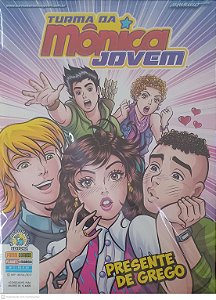 Gibi #03 - Turma da Monica Jovem - Presente Grego Autor Sousa, Mauricio de (2017) [seminovo]