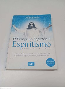 Livro o Evangelho Segundo o Espiritismo Autor Kardec, Allan (2008) [usado]