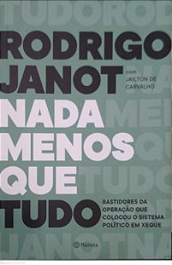 Livro Nada Menos que Tudo Autor Janot, Rodrigo (2019) [usado]