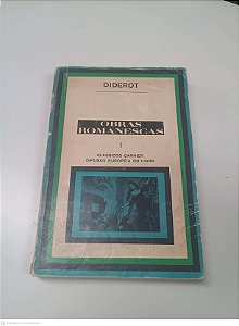 Livro Obras Romanescas 1 - Classicos Gernier Autor Diderot [usado]