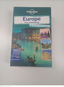 Livro Europe On a Shoestring Autor Desconhecido [usado]