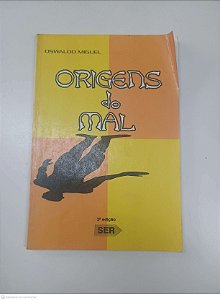 Livro Origens do Mal Autor Miguel, Oswaldo (1998) [usado]