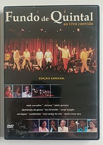Dvd Fundo de Quintal - ao Vivo Convida Editora (2004) [usado]