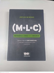 Livro Matematica e Lógica para Concursos Autor Morais, José Luiz de (2012) [usado]