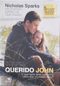 Livro Querido John Autor Sparks, Nicholas (2010) [usado]