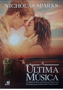 Livro a Última Música Autor Sparks, Nicholas (2010) [seminovo]